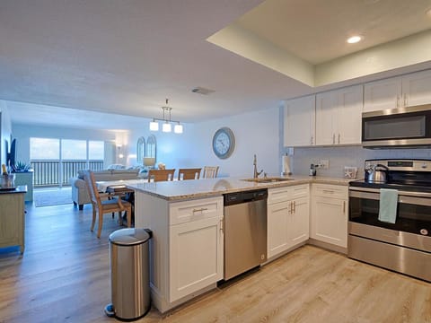 Kitchen with plenty of cookware