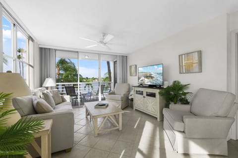 Spacious Living Room with a View