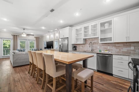 Kitchen and dining area
