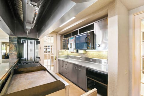 Professional outdoor kitchen