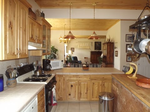 Very large kitchen to prepare fantastic meals.