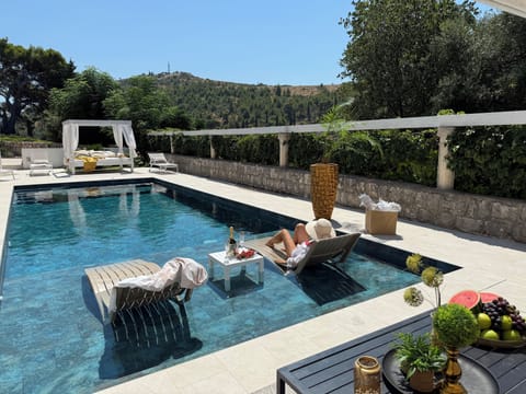 Villa Gorica pool area