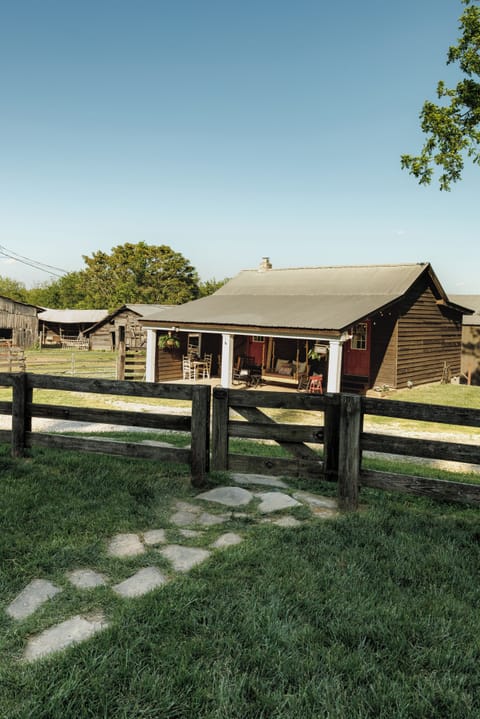 Exterior view of Dixie's Cottage. 