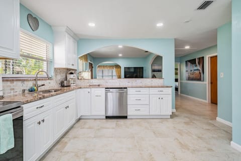 Being in kitchen does not cut you off from others