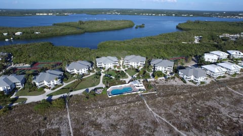 The Pool Area with the Intercoastal Waterway behind