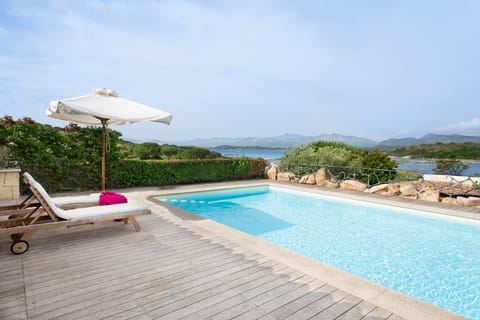 private pool and sundeck