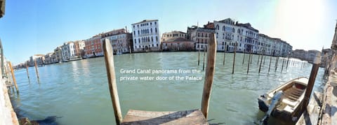 enjoy the panorama from the private deck of the Palace
