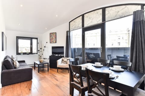 Apartment, 2 Bedrooms | Living area | Flat-screen TV