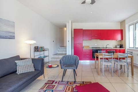Kitchen and dining area