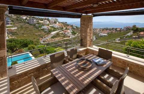 sea-view from the veranda at the main living-room 
