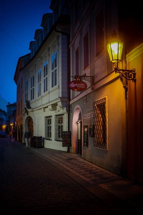 Front of property - evening/night