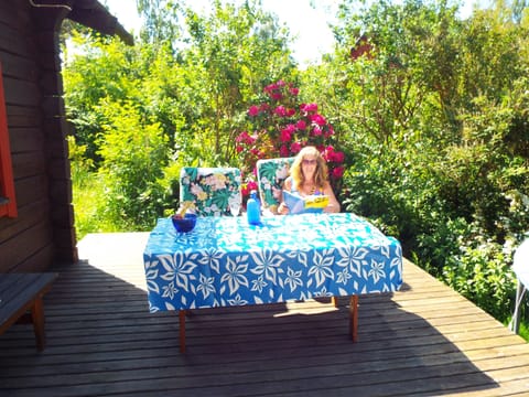 Terrace on the frontside
