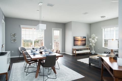 Open floor plan 
