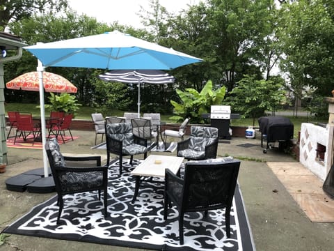 Summer Patio View