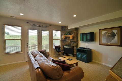 Living Room with lots of natural light