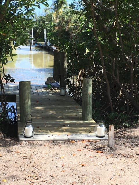 Bayside dock with canal/bay access. See the manatees and dolphin from your kayak