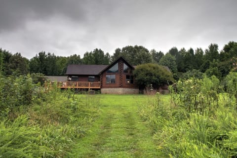 There are 2 miles of miles of private meadow and woodland trails for hiking and we  provide an electric golf cart for exploring the property.