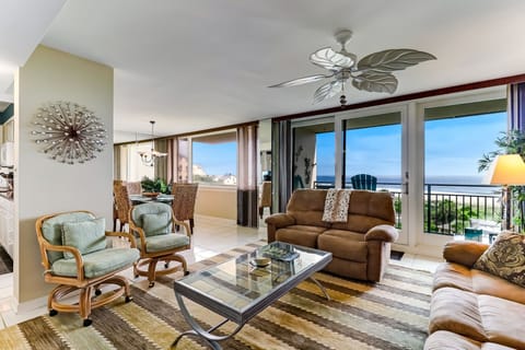 Ocean view from main floor living room, dining room and kitchen!