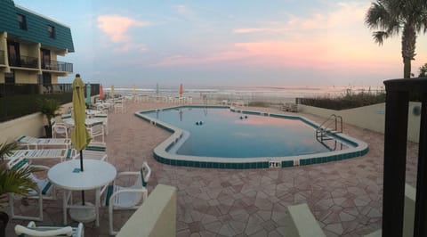 What a GREAT pool.  Right by the beach.