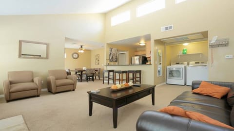 Living room with sleeper