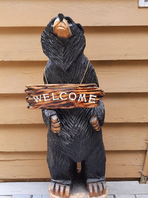 GREETINGS from our Welcome Bear!