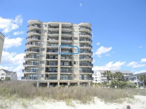 View of Building from Beach
