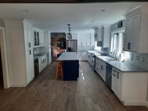 the new kitchen 