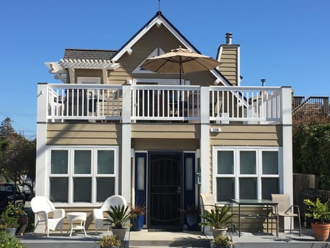 Front of Seabright Beach House