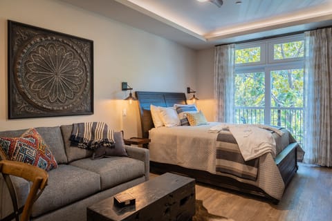 Relax on the sofa with space to stretch out