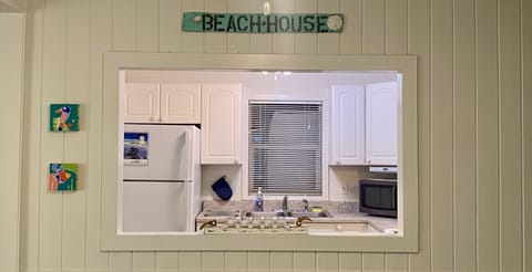 Pass-thru View into the Kitchen