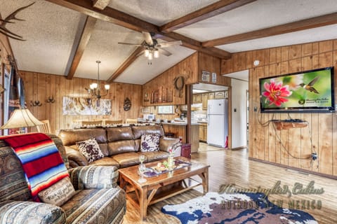 Open living/dining/kitchen