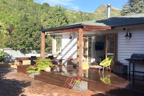 Entrance to cottage