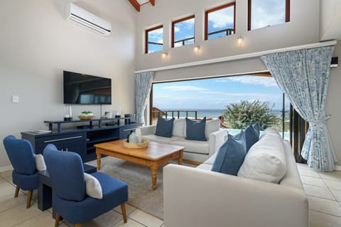 Deluxe Villa, 4 Bedrooms | Living area | TV