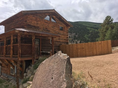 Upper driveway and main entrance