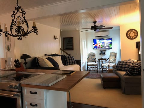 Trundle Bed pictured here in living room. 