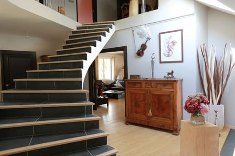 Interior entrance