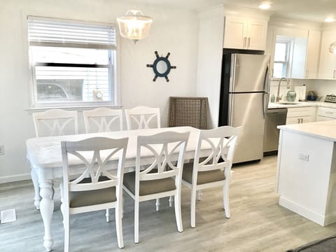 New dining set , 2 more chairs added after photo