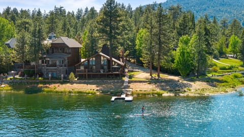 Back of house from water