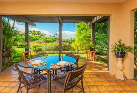 Our beautiful ground-floor Lanai/Patio with a view you'll love!
