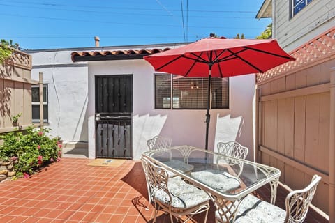 Front courtyard entrance to Casita