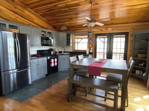 Kitchen view from the living room