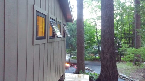 View from the side entry door 