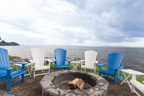 Cozy nights around the fire pit