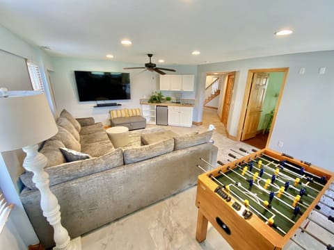 1st floor movie and game room