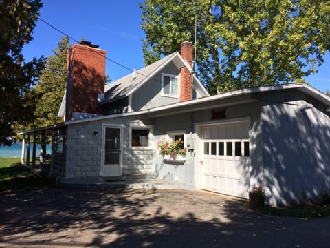 Welcome to “Clamelot”! Cottage & beach are on Torch Lake. (Google has is wrong)