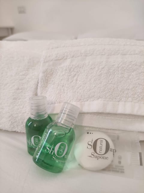 Frette Italian sheets, down comforters, minibar, desk