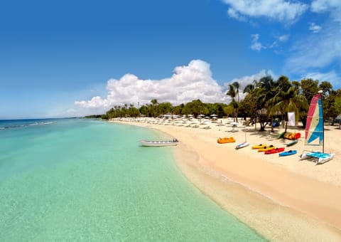 Private beach nearby