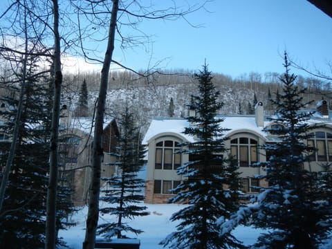 View from deck. Condo faces east.
