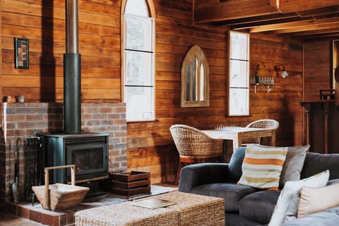 Church Loft | Premium bedding, pillowtop beds, blackout drapes, iron/ironing board