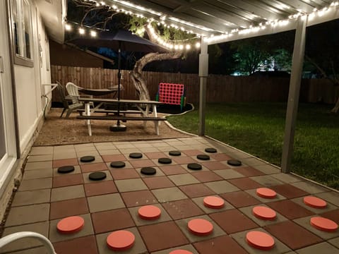 Hence the name; the Checkerboard House